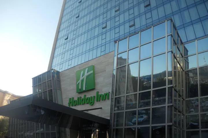 The building of Holiday Inn Tbilisi