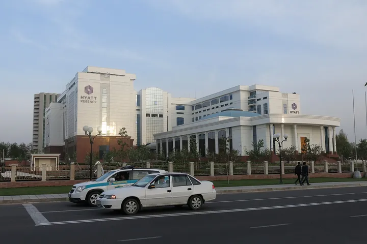 The building of Hyatt Regency Tashkent