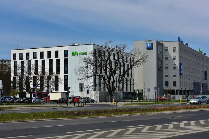 The building of ibis Styles Warszawa Centrum