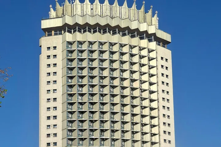 The building of Kazakhstan Hotel