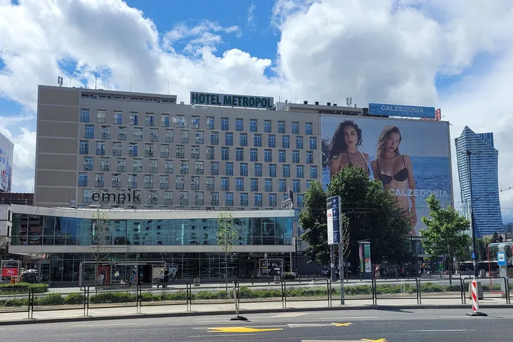 The building of Hotel Metropol