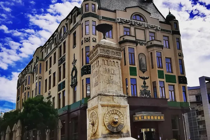 The building of Hotel Moskva