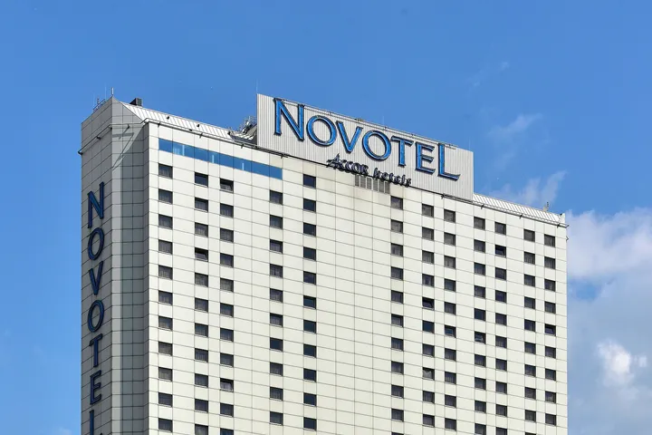 The building of Novotel Warszawa Centrum