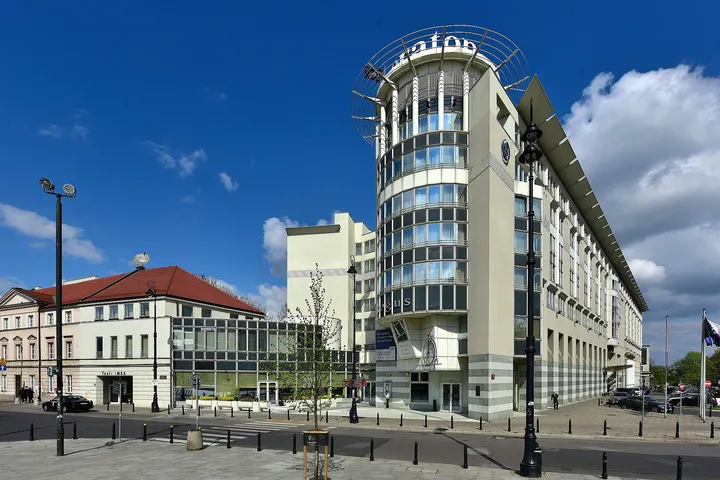 The building of Sheraton Grand Warsaw